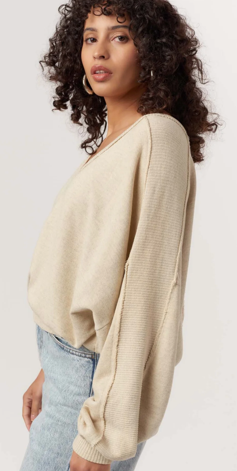 Pebbles Seamed Sweatshirt