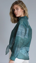 Load image into Gallery viewer, Matrix Voile Tie-front Shirt
