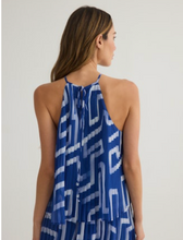 Load image into Gallery viewer, Pleated Halter Top in Coastal Line
