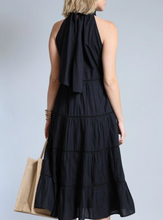 Load image into Gallery viewer, Halter Tiered Maxi Dress
