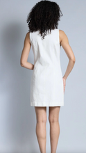 Load image into Gallery viewer, White Denim Zipper Dress
