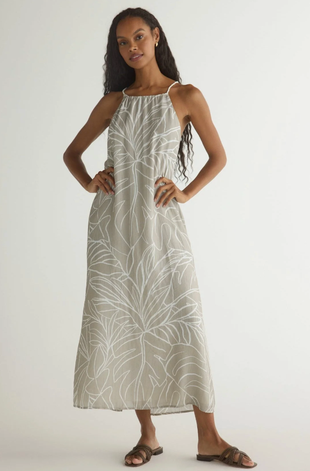 Maxi Halter Dress