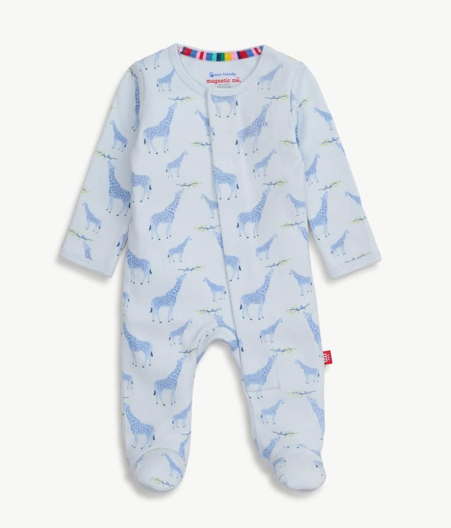 Blue Jolie Giraffe Footie