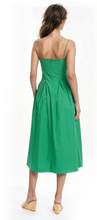 Load image into Gallery viewer, Hallie Pleated Cotton Day Dress

