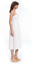 Load image into Gallery viewer, Hallie Pleated Cotton Day Dress

