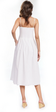 Load image into Gallery viewer, Hallie Pleated Cotton Day Dress

