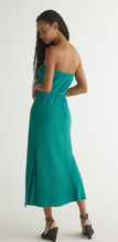 Load image into Gallery viewer, Strapless Bias Maxi Dress
