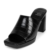 Load image into Gallery viewer, Dress Code Heel in Black Croc
