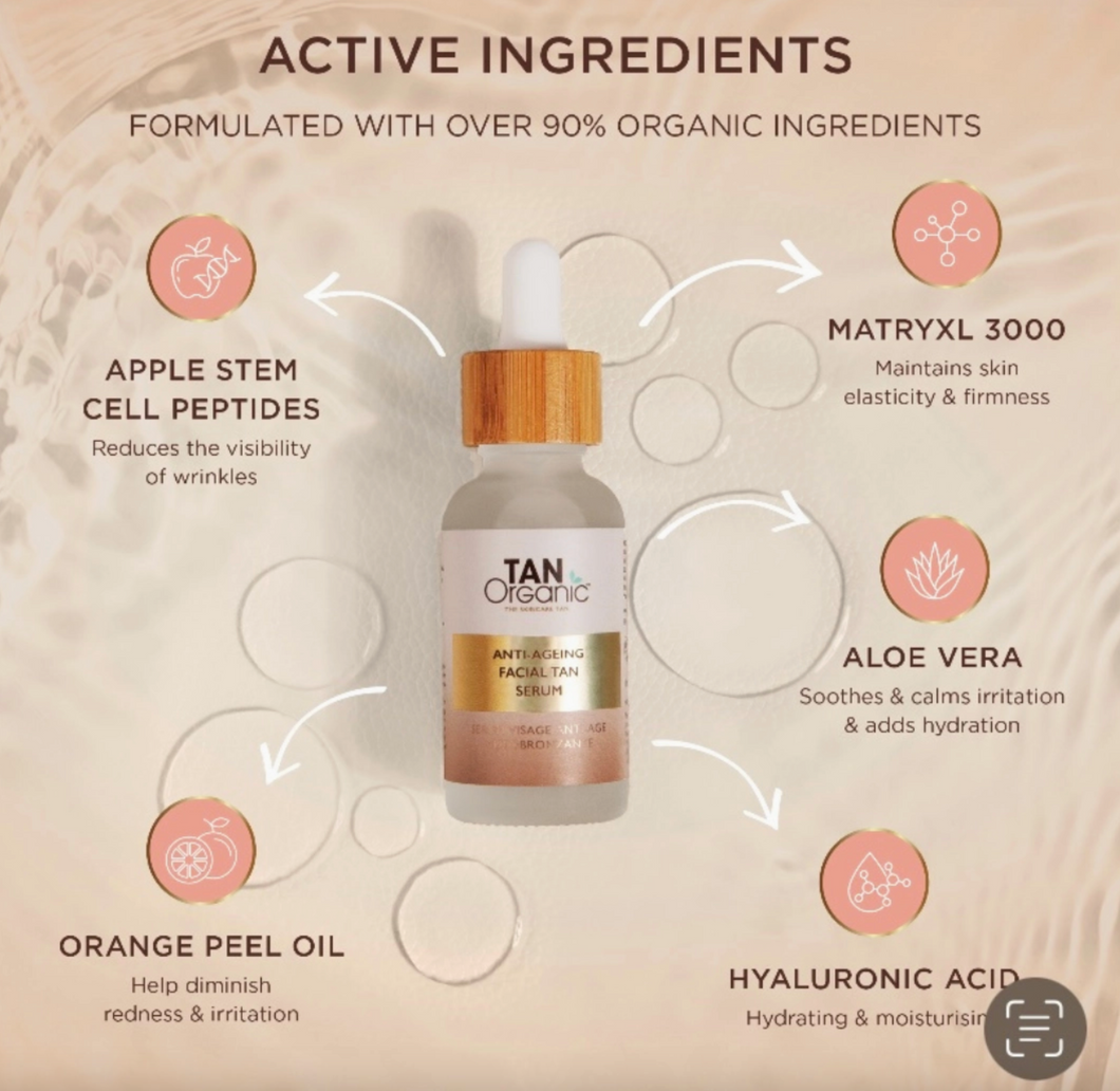 Tanorganic Anti-Ageing Facial Tan Serum