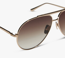 Load image into Gallery viewer, Denver Gold Brown Gradient Sunglasses

