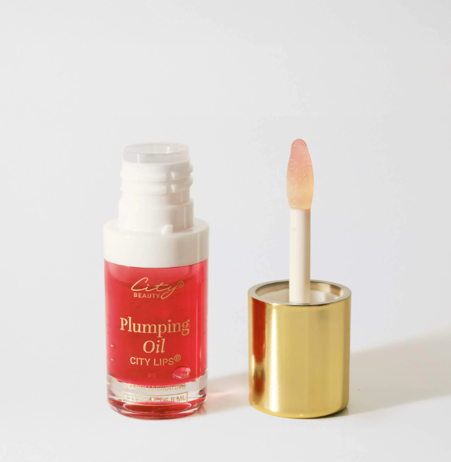 City Lips Plumping Oil in Sangria