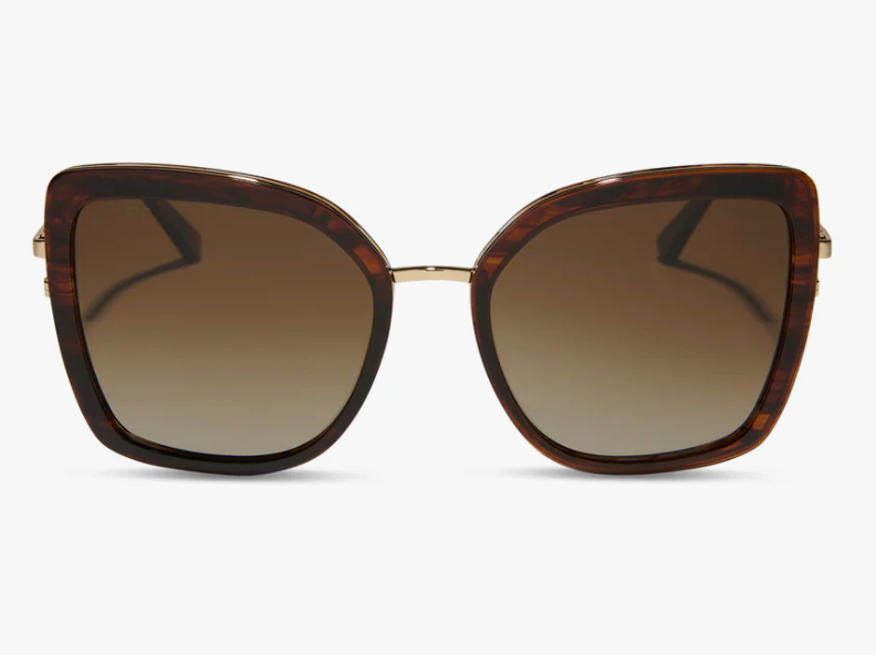 Clarisse Sunglasses in Sequoia Tortoise