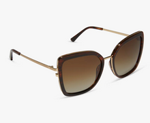 Load image into Gallery viewer, Clarisse Sunglasses in Sequoia Tortoise

