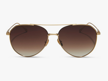Load image into Gallery viewer, Dash Sunglasses in Brushed Gold
