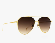 Load image into Gallery viewer, Dash Sunglasses in Brushed Gold
