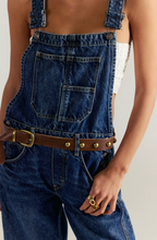 Load image into Gallery viewer, Good Luck Overalls in Deep End
