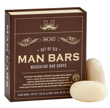 Load image into Gallery viewer, &quot;Bean&quot; Soaps Man Bar Set
