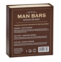 Load image into Gallery viewer, &quot;Bean&quot; Soaps Man Bar Set
