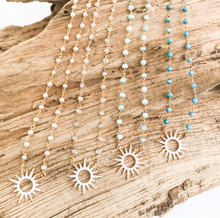 Load image into Gallery viewer, Rhinestone Starburst on 16&quot; Rosary
