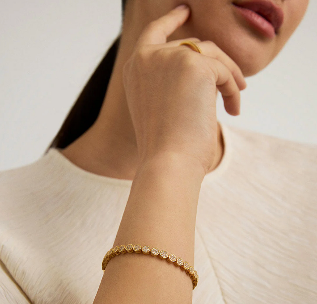 Miraeau Pave Tennis Bracelet