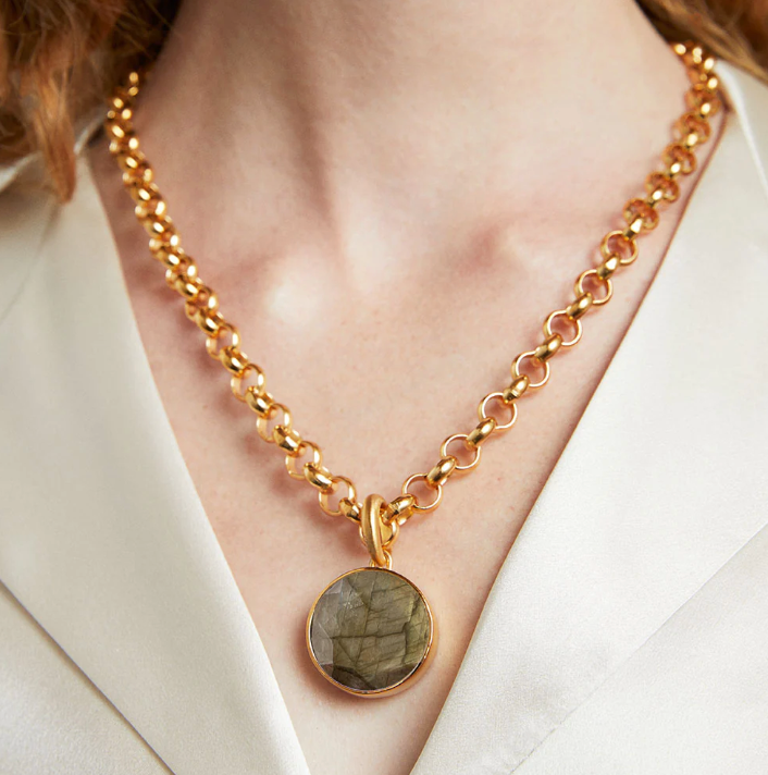 Signature Collar in Labradorite