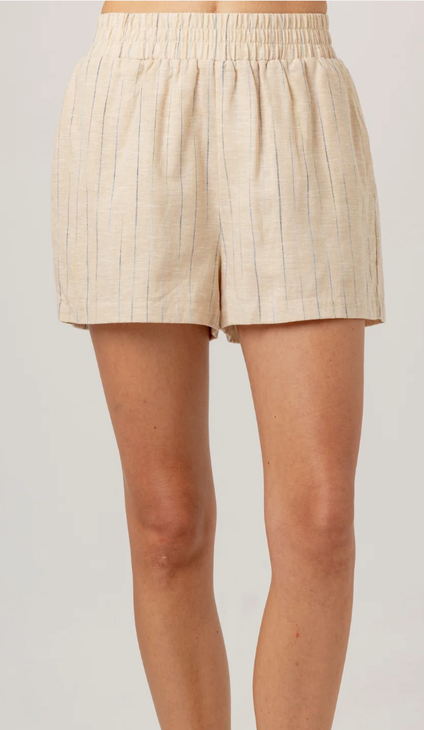 Stripe Linen Fuller Short