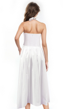 Load image into Gallery viewer, Justine Halter Neck Midi Dress
