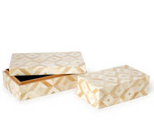 Load image into Gallery viewer, St Mark Set of 2 Covered Box
