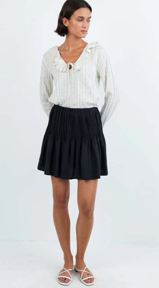 【THE MOZZ】Luca Wool Pintuck Skirt $_57.JPG?set_id=880000500F