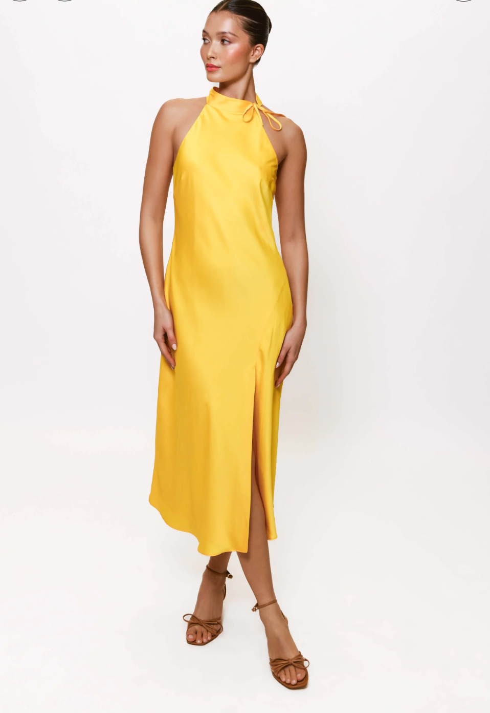 Mari Dress in Daffodil