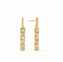 Load image into Gallery viewer, Baguette Tier Earring
