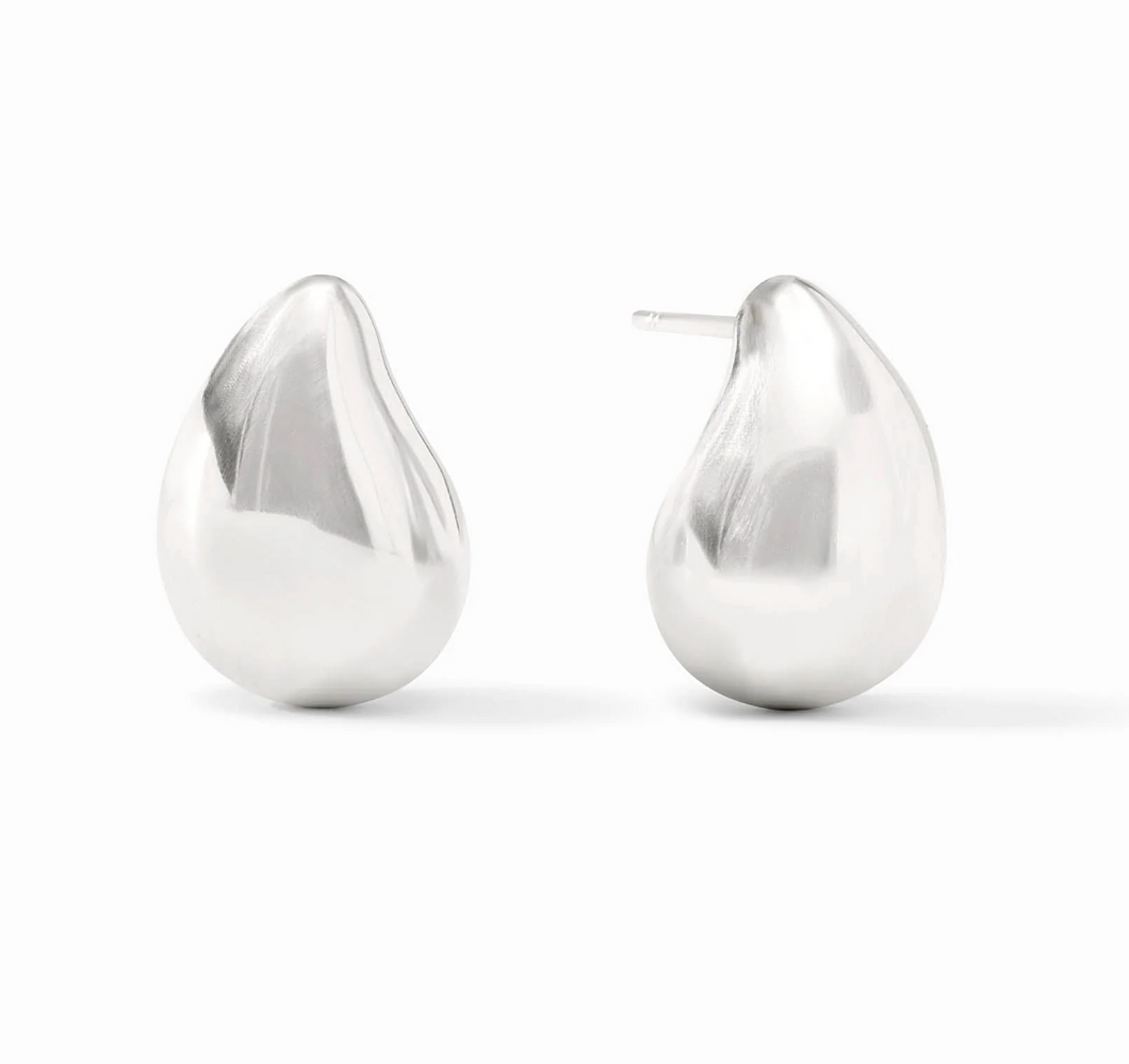 Wave Earring in Silver