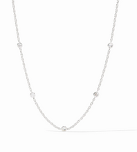 Load image into Gallery viewer, Celeste Delicate Station Necklace in Silver
