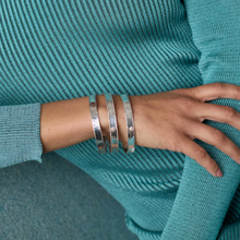 Load image into Gallery viewer, Savoy Bangle in Silver
