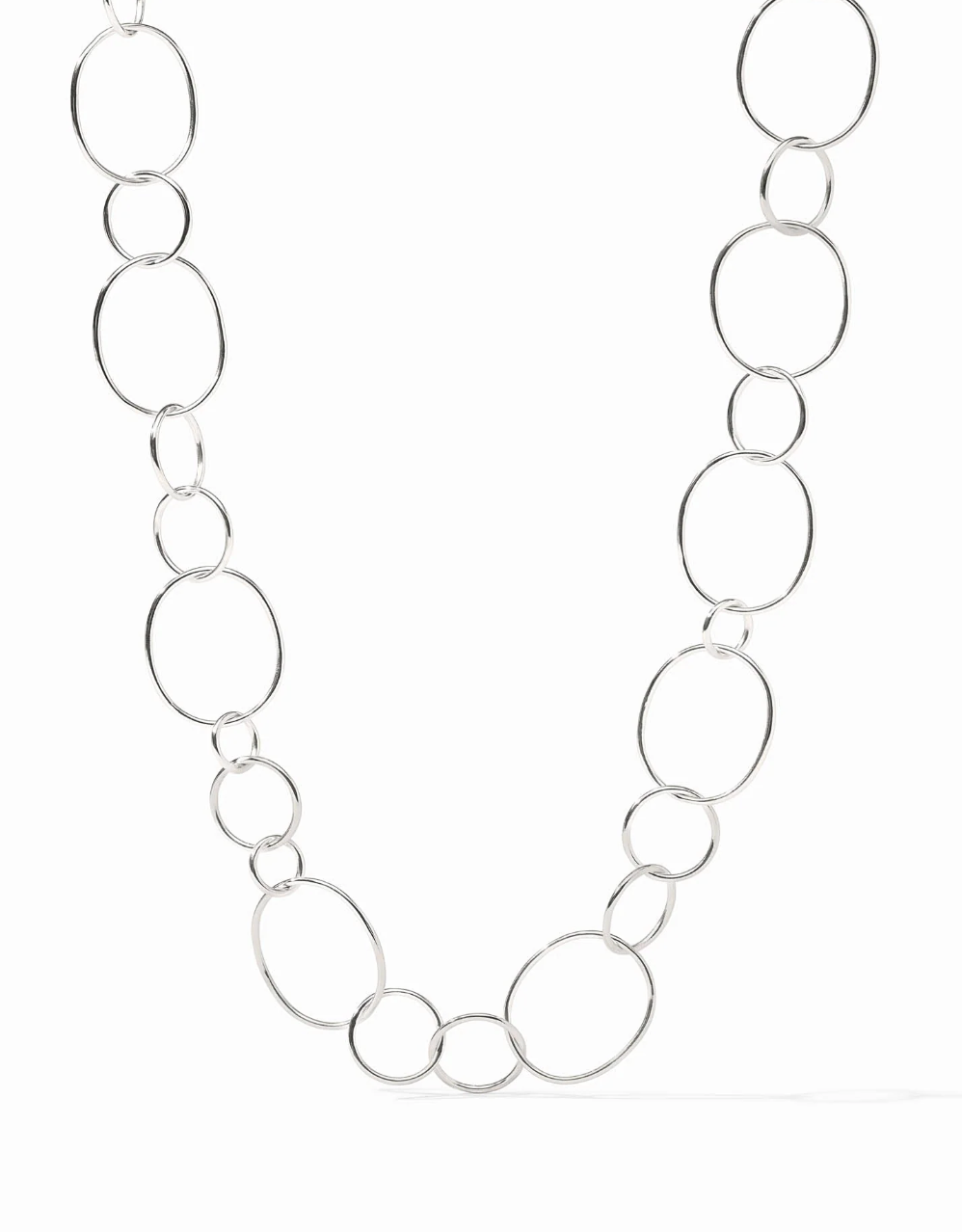 Colette Smooth Necklace in Silver