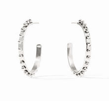 Load image into Gallery viewer, SoHo Hoop in Silver
