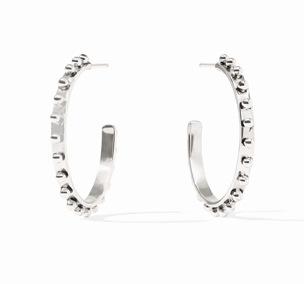SoHo Hoop in Silver