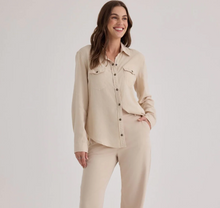 Load image into Gallery viewer, Western Shirt in Moon stone
