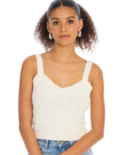 Load image into Gallery viewer, Sweetheart Tank in Off White
