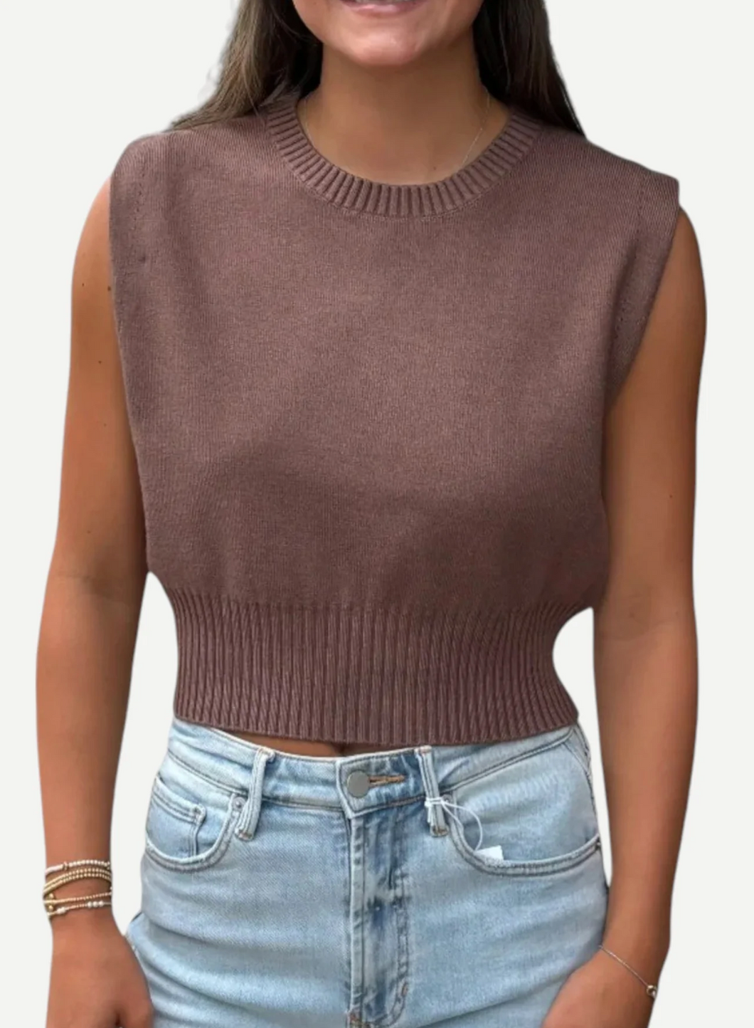 Issa Top in Mocha