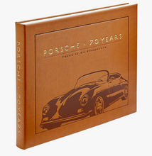 Load image into Gallery viewer, Porsche Leather Bound Book
