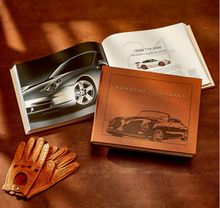 Load image into Gallery viewer, Porsche Leather Bound Book
