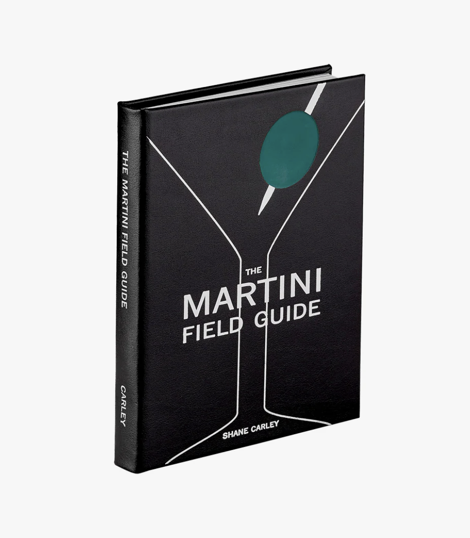 The Martini Field Guide Leather Bound Book