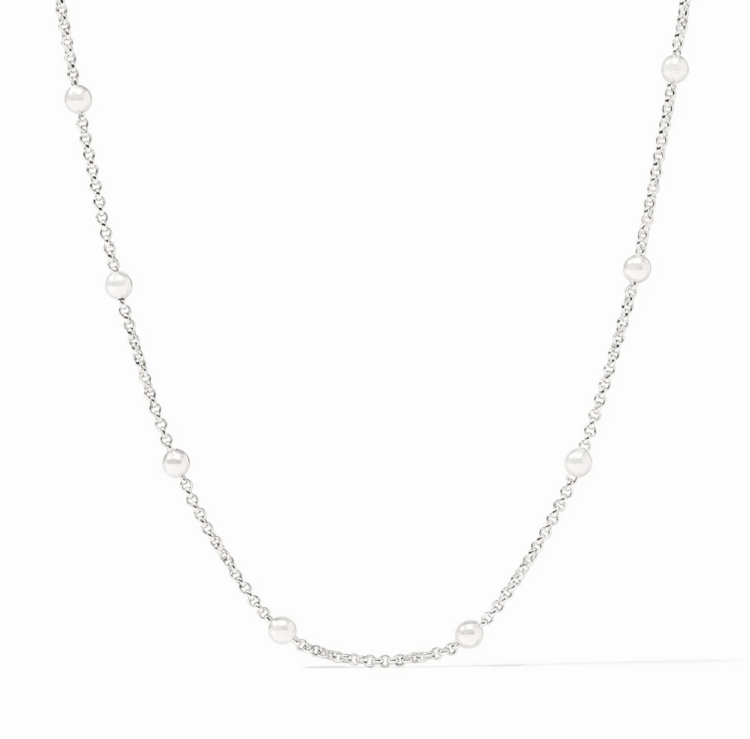 Solara Delicate Station Necklace 18.5
