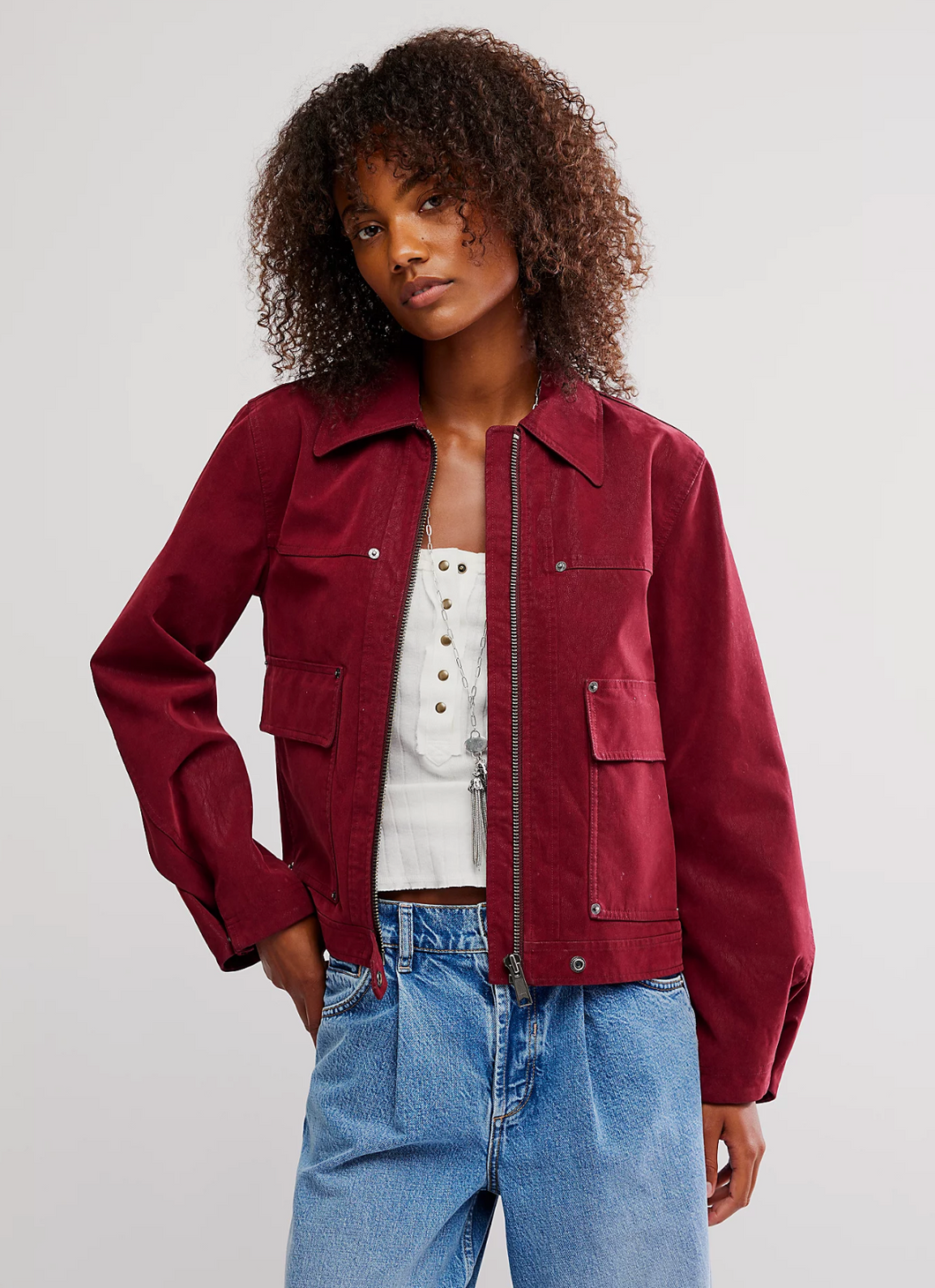 Blair Vegan Suede Jacket