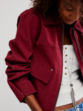 Load image into Gallery viewer, Blair Vegan Suede Jacket
