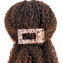 Load image into Gallery viewer, Medium Flat Rectangle Hair Clip
