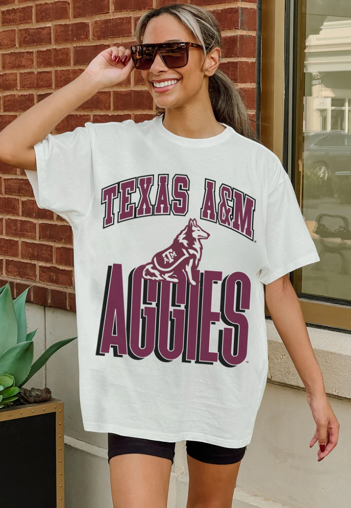 Texas A&M Aggies Washed Tee