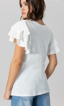 Load image into Gallery viewer, Texas A&amp;M Flutter Sleeve Top
