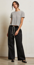 Load image into Gallery viewer, Harley Tee in Black &amp; White Stripe
